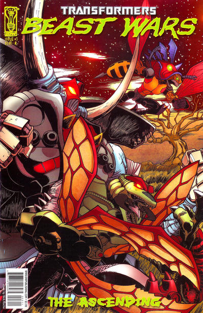 Cover for Transformers Beast Wars: The Ascending (IDW, 2007 series) #3 [Cover A]