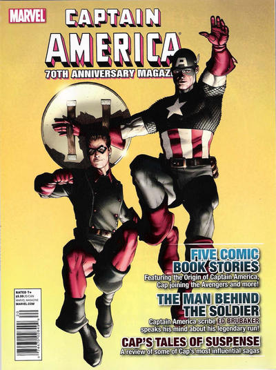 Cover for Captain America 70th Anniversary Magazine (Marvel, 2011 series) #20 [Bucky and Cap Variant]