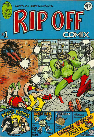 Cover for Rip Off Comix (Rip Off Press, 1977 series) #1 [1.25 USD 3rd print]