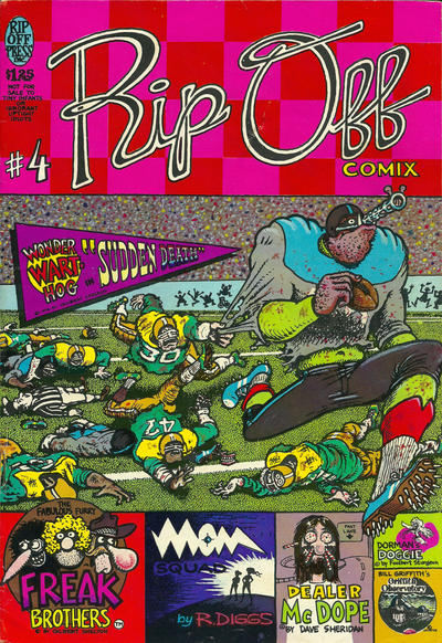 Cover for Rip Off Comix (Rip Off Press, 1977 series) #4 [1.25 USD 2nd print]