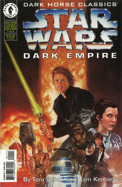 Cover for Dark Horse Classics - Star Wars: Dark Empire (Dark Horse, 1997 series) #1