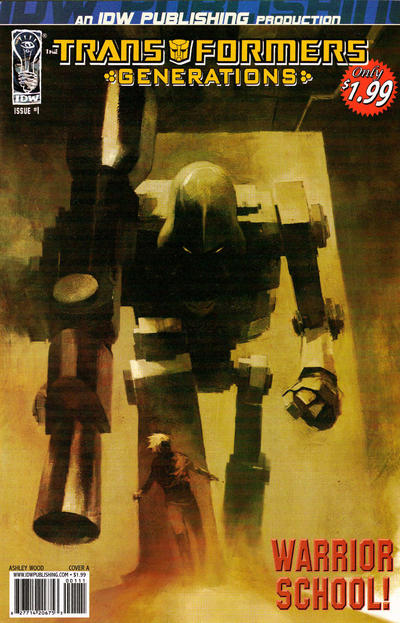Cover for The Transformers: Generations (IDW, 2006 series) #1 [Cover A]
