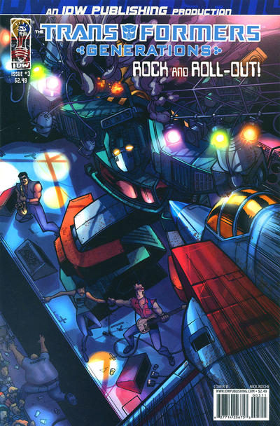 Cover for The Transformers: Generations (IDW, 2006 series) #3 [Cover B]