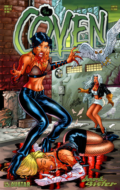 Cover for The Coven: Dark Sister (Avatar Press, 2001 series) #1/2