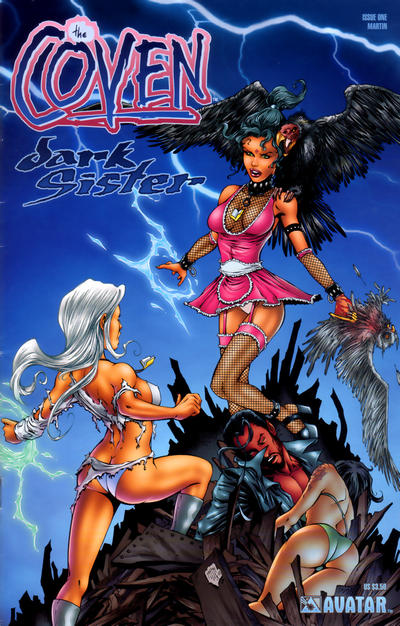 Cover for The Coven: Dark Sister (Avatar Press, 2001 series) #1 [Matt Martin]