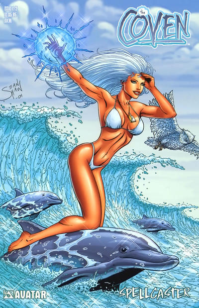 Cover for Coven Spellcaster (Avatar Press, 2001 series) #1/2 [Bikini]