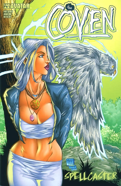 Cover for Coven Spellcaster (Avatar Press, 2001 series) #1 [Free Spirit]