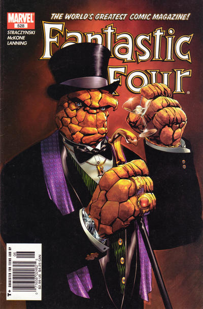 Cover for Fantastic Four (Marvel, 1998 series) #528 [Newsstand]