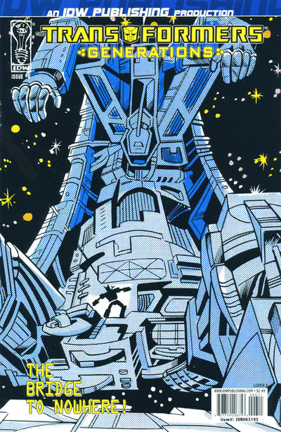 Cover for The Transformers: Generations (IDW, 2006 series) #6 [Cover A]