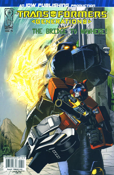 Cover for The Transformers: Generations (IDW, 2006 series) #6 [Cover B]