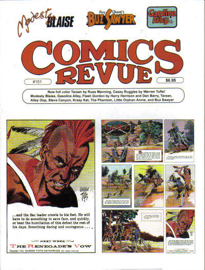 Cover for Comics Revue (Manuscript Press, 1985 series) #251 (151)