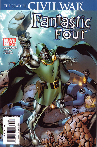 Cover for Fantastic Four (Marvel, 1998 series) #537 [Direct Edition]