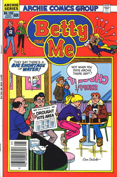 Cover for Betty and Me (Archie, 1965 series) #128