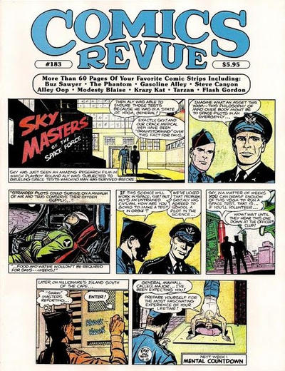 Cover for Comics Revue (Manuscript Press, 1985 series) #183