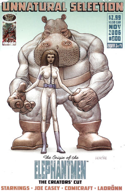 Cover for Elephantmen (Image, 2006 series) #0 [Cover 3 of 4]