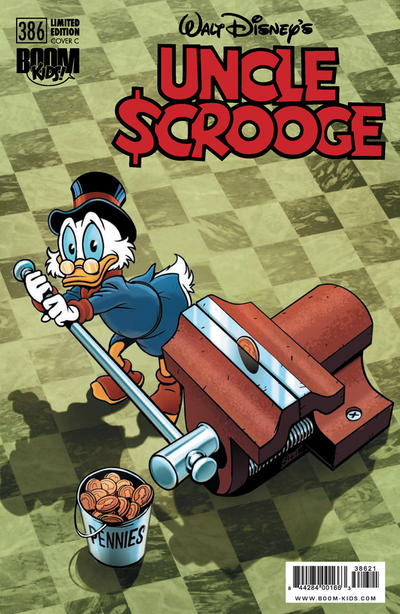 Cover for Uncle Scrooge (Boom! Studios, 2009 series) #386 [Cover C]