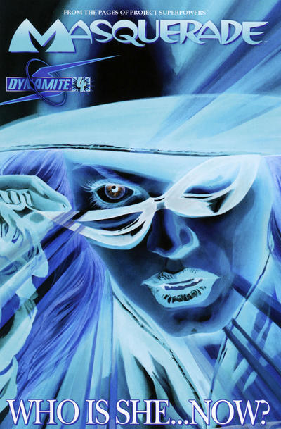 Cover for Masquerade (Dynamite Entertainment, 2009 series) #4 [Negative Art Retailer Incentive - Alex Ross]