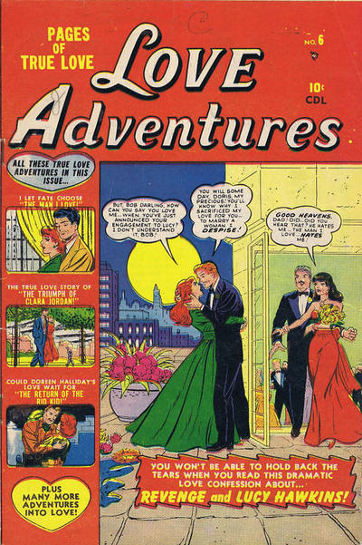 Cover for Love Adventures (Superior, 1949 series) #6