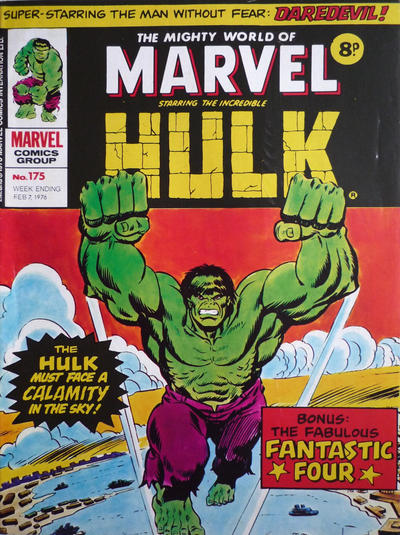 Cover for The Mighty World of Marvel (Marvel UK, 1972 series) #175
