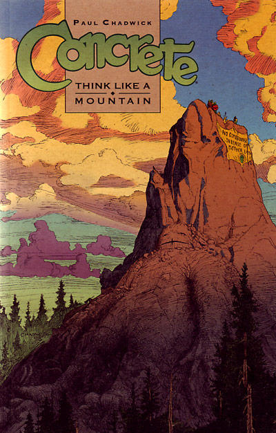 Cover for Concrete: Think Like a Mountain (Dark Horse, 1997 series) 