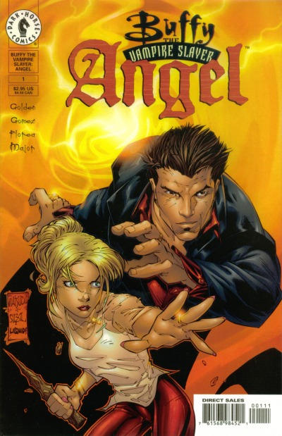 Cover for Buffy the Vampire Slayer: Angel (Dark Horse, 1999 series) #1 [Art Cover]