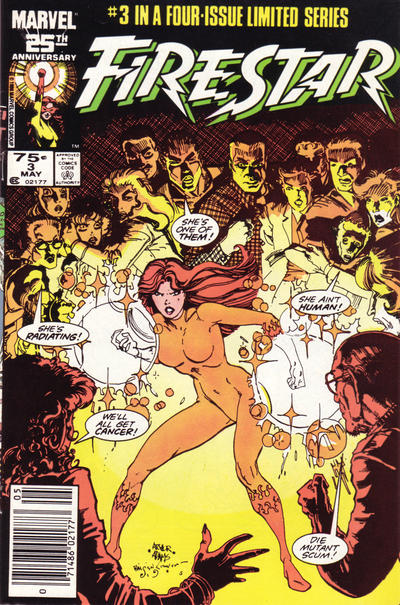 Cover for Firestar (Marvel, 1986 series) #3 [Newsstand]