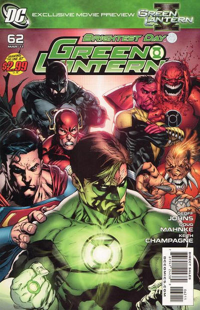 Cover for Green Lantern (DC, 2005 series) #62 [Direct Sales]