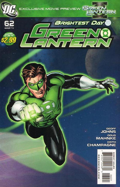 Cover for Green Lantern (DC, 2005 series) #62 [Doug Mahnke / Christian Alamy Cover]