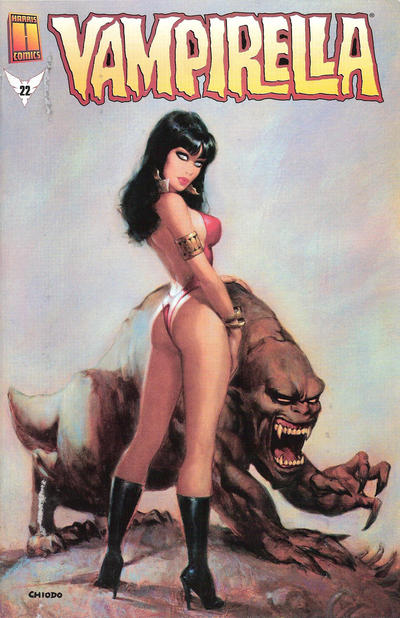 Cover for Vampirella (Harris Comics, 2001 series) #22 [Joe Chiodo Cover]
