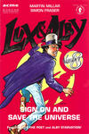 Cover for Lux & Alby Sign on and Save the Universe (Dark Horse; Acme Comics, 1993 series) #8