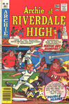 Cover for Archie at Riverdale High (Archie, 1972 series) #46