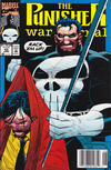 Cover for The Punisher War Journal (Marvel, 1988 series) #43 [Newsstand]