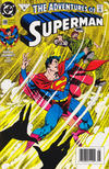 Cover Thumbnail for Adventures of Superman (1987 series) #490 [Newsstand]