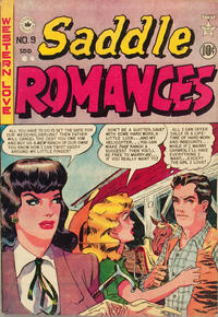 Cover Thumbnail for Saddle Romances (Superior, 1950 series) #9