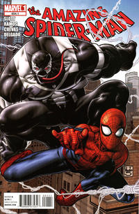 Cover for The Amazing Spider-Man (Marvel, 1999 series) #654.1 [Direct Edition]