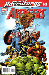 Cover for Marvel Adventures The Avengers (Marvel, 2006 series) #4 [Direct Edition]