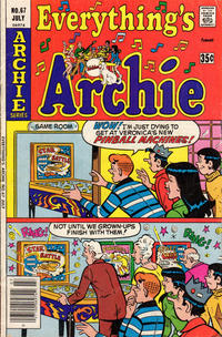 Cover Thumbnail for Everything's Archie (Archie, 1969 series) #67