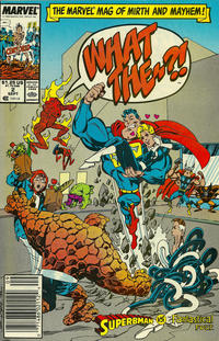 Cover Thumbnail for What The--?! (Marvel, 1988 series) #2 [Newsstand]