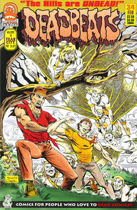 Cover for Deadbeats (Claypool Comics, 1993 series) #34