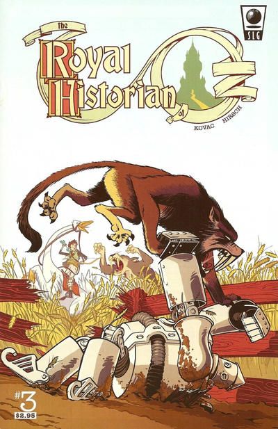 Cover for Royal Historian of Oz (Slave Labor, 2010 series) #3