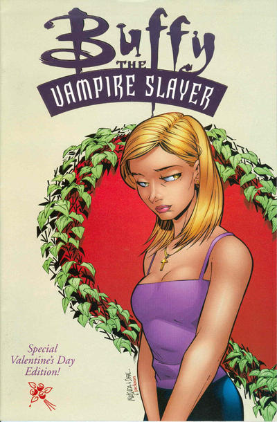 Cover for Buffy the Vampire Slayer (Dark Horse, 1998 series) #17 [Special Valentine's Day Edition - Purple Foil]
