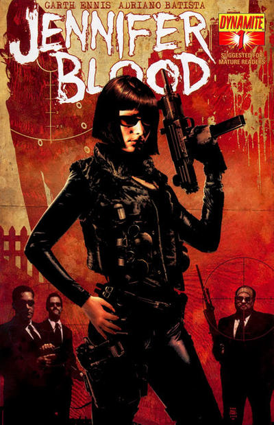 Cover for Jennifer Blood (Dynamite Entertainment, 2011 series) #1 [Timothy Bradstreet Cover]