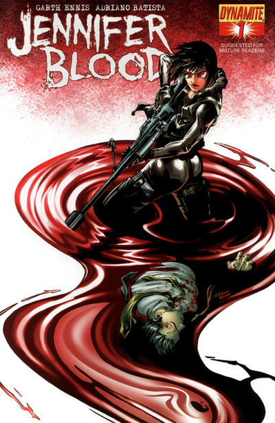 Cover for Jennifer Blood (Dynamite Entertainment, 2011 series) #1 [Jonathan Lau Cover]