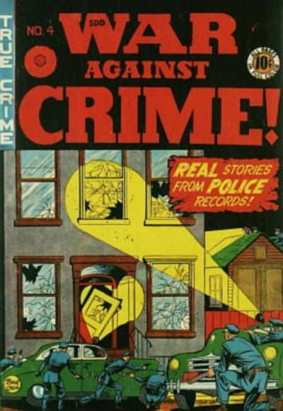 Cover for War Against Crime! (Superior, 1948 series) #4