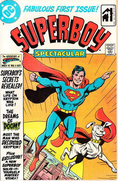 Cover for Superboy Spectacular (DC, 1980 series) #1 [Giveaway Edition]
