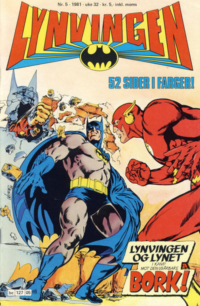 Cover for Lynvingen (Semic, 1977 series) #5/1981