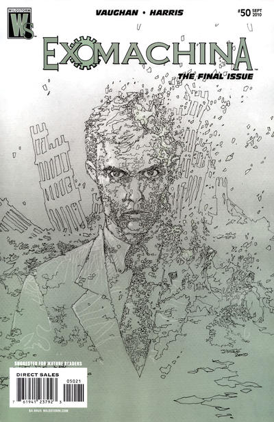 Cover for Ex Machina (DC, 2004 series) #50 [Jim Lee Sketch Cover]