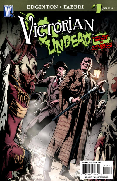 Cover for Victorian Undead (DC, 2010 series) #1 [Simon Coleby Cover]