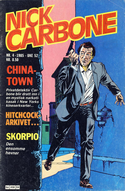 Cover for Nick Carbone (Semic, 1985 series) #4/1985