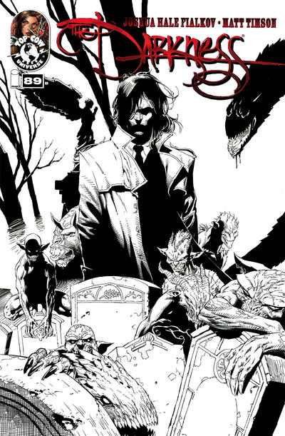 Cover for The Darkness (Image, 2007 series) #89 [Cover by Sheldon Mitchell]